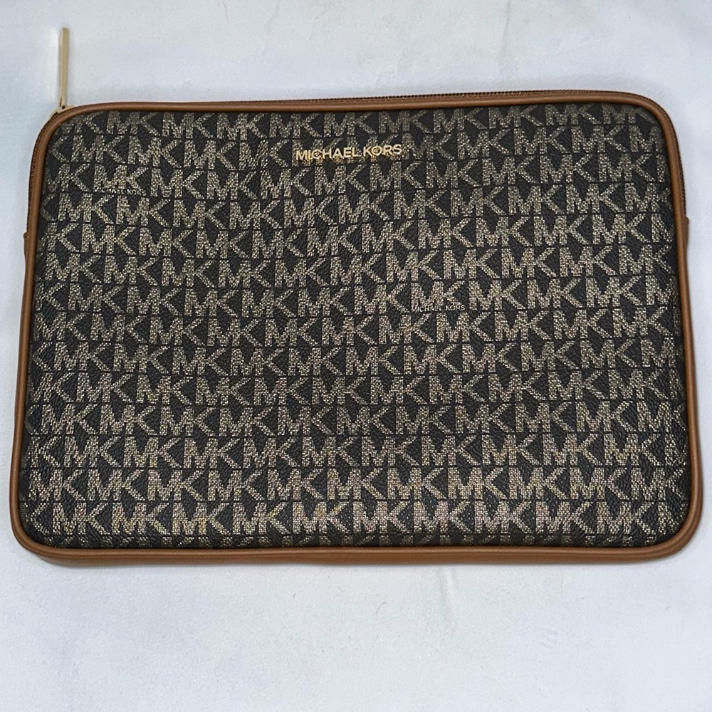 NEW- Michael Kors Kali Medium Satchel with iPad Case Tote Shoulder Bag - Picture 4 of 5